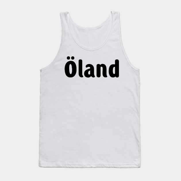 Öland Tank Top by Towns of Renown